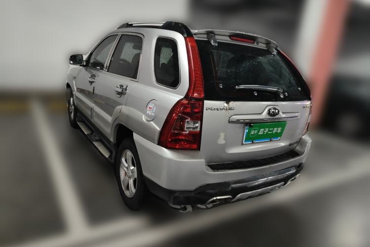 Used Kia Sportage 2007 2.0L Automatic Two-Wheel Drive GL Trim Rear Left 45 Deg