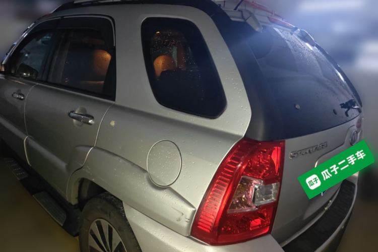 Used Kia Sportage 2007 2.0L Automatic Two-Wheel Drive GLS Rear Left 45 Deg