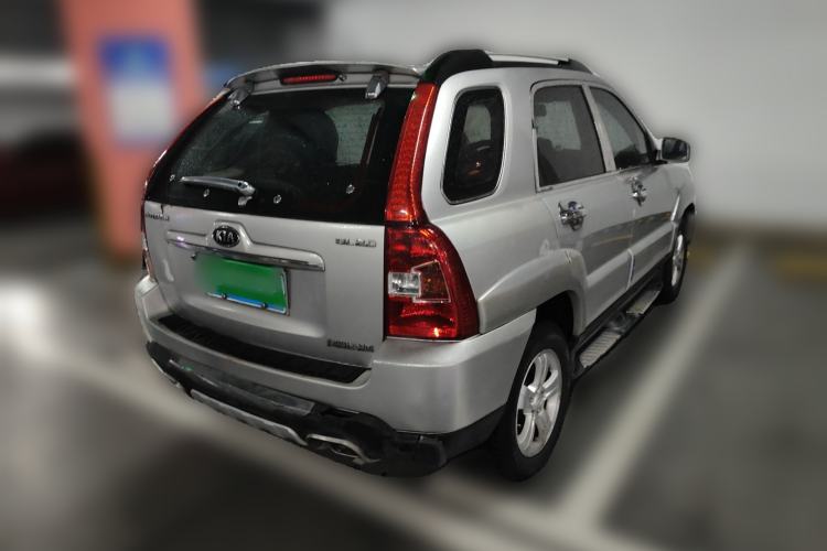 Used Kia Sportage 2007 2.0L Automatic Two-Wheel Drive GL Trim Rear Right 45 Deg