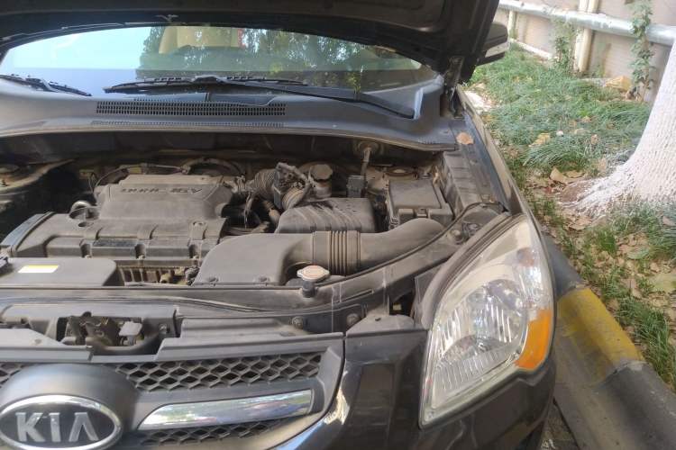 Used Kia Sportage 2009 2.0L Automatic Two-Wheel Drive GLS Engine Bay Left