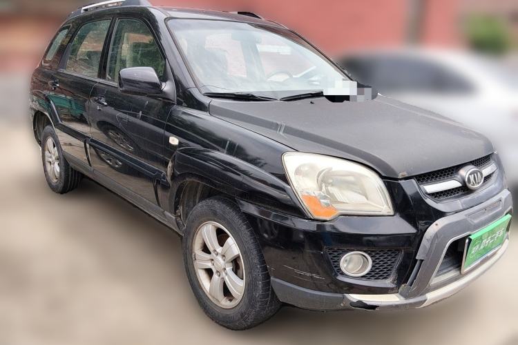 Used Kia Sportage 2009 2.0L Manual Two-Wheel-Drive GL Trim Front Right 45 Deg