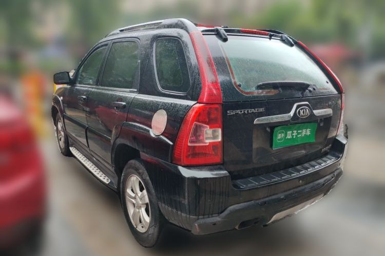 Used Kia Sportage 2009 2.0L Manual Two-Wheel-Drive GL Trim Rear Left 45 Deg