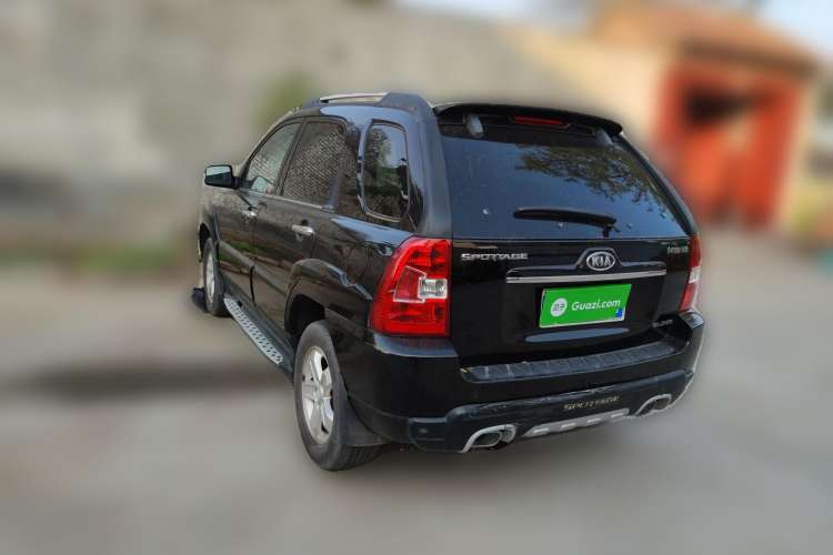 Used Kia Sportage 2009 2.0L Automatic Two-Wheel Drive GLS Rear Left 45 Deg