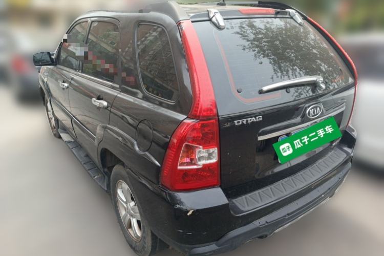 Used Kia Sportage 2009 2.0L Automatic 2WD GL Trim Rear Left 45 Deg