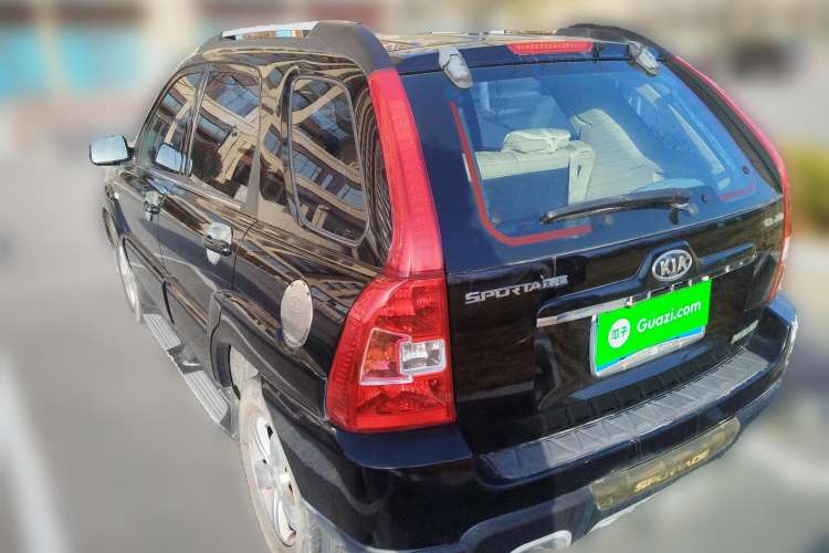 Used Kia Sportage 2009 2.0L Manual Two-Wheel-Drive GL Trim Rear Left 45 Deg