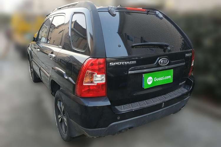 Used Kia Sportage 2009 2.0L Automatic Two-Wheel Drive GLS Rear Left 45 Deg