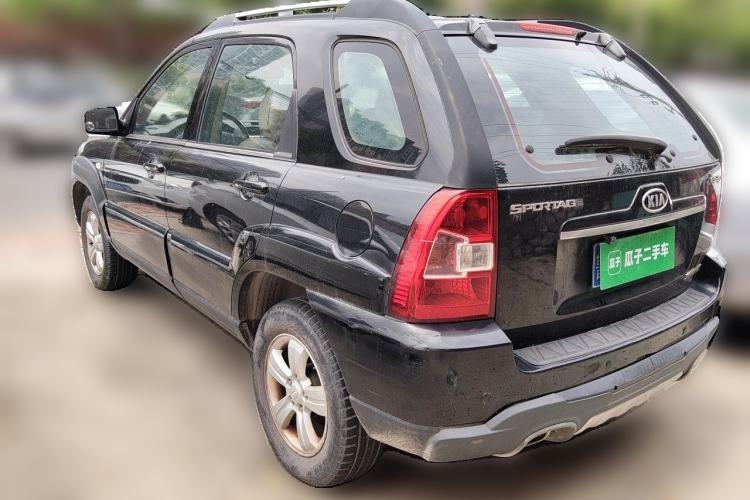 Used Kia Sportage 2009 2.0L Manual Two-Wheel-Drive GL Trim Rear Left 45 Deg