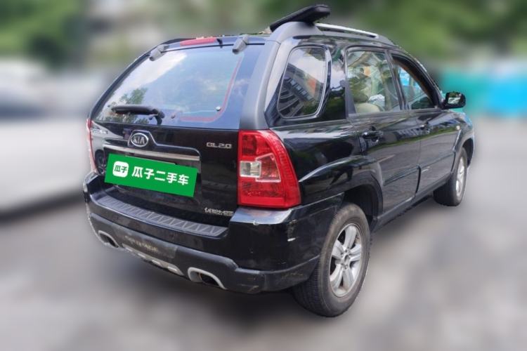 Used Kia Sportage 2009 2.0L Automatic 2WD GL Trim Rear Right 45 Deg