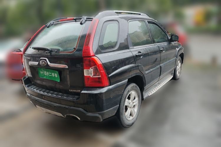 Used Kia Sportage 2009 2.0L Manual Two-Wheel-Drive GL Trim Rear Right 45 Deg
