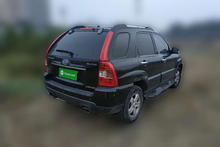Used Kia Sportage 2009 2.0L Automatic Two-Wheel Drive GLS Rear Right 45 Deg