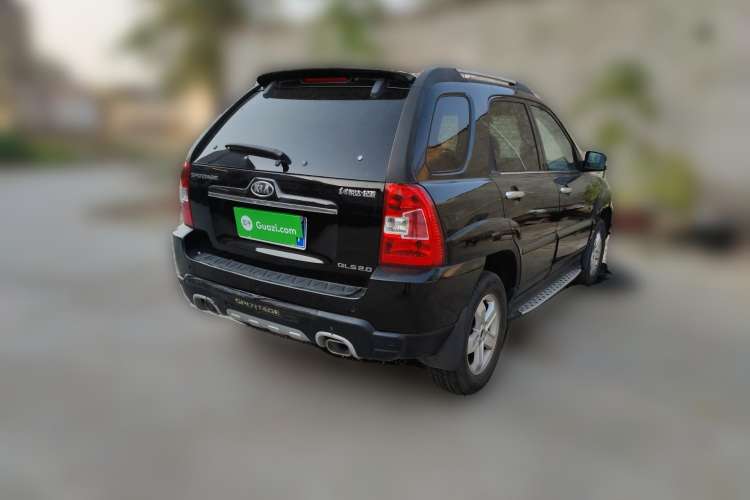 Used Kia Sportage 2009 2.0L Automatic Two-Wheel Drive GLS Rear Right 45 Deg