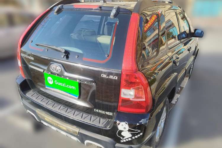 Used Kia Sportage 2009 2.0L Manual Two-Wheel-Drive GL Trim Rear Right 45 Deg