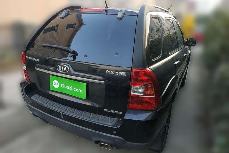 Used Kia Sportage 2009 2.0L Automatic Two-Wheel Drive GLS Rear Right 45 Deg