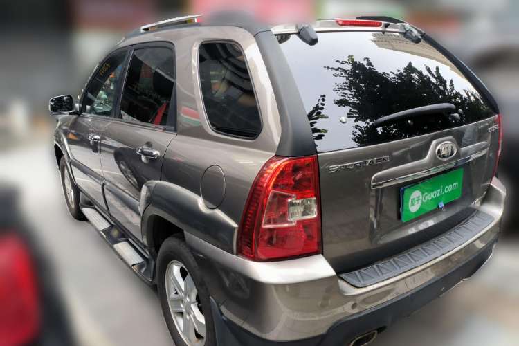Used Kia Sportage 2009 2.0L Automatic Two-Wheel Drive GLS Rear Left 45 Deg