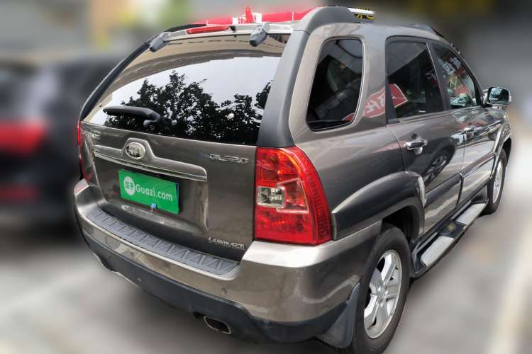 Used Kia Sportage 2009 2.0L Automatic Two-Wheel Drive GLS Rear Right 45 Deg