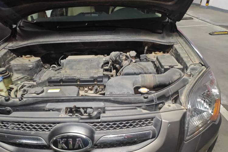 Used Kia Sportage 2009 2.0L Automatic Two-Wheel Drive GLS Engine Bay Left