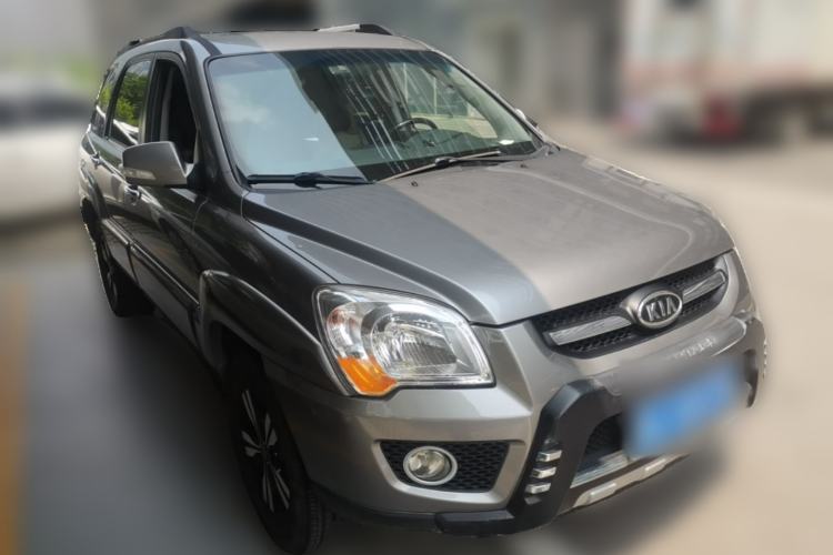 Used Kia Sportage 2009 2.0L Automatic Two-Wheel Drive GLS Front Right 45 Deg