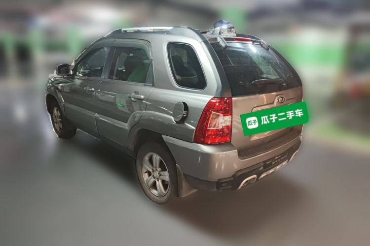 Used Kia Sportage 2009 2.0L Manual Two-Wheel-Drive GL Trim Rear Left 45 Deg