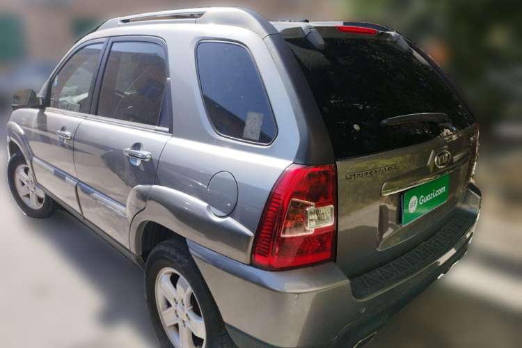 Used Kia Sportage 2009 2.0L Automatic Two-Wheel Drive GLS Rear Left 45 Deg