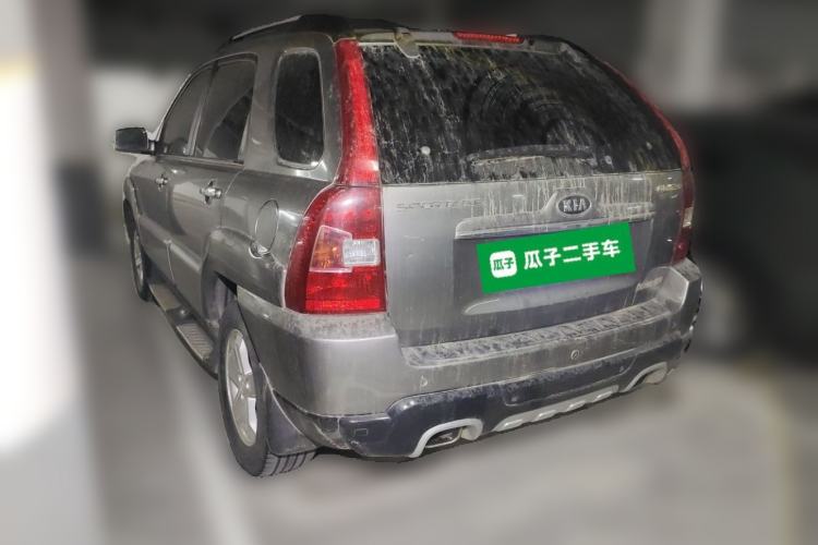 Used Kia Sportage 2009 2.0L Manual Two-Wheel-Drive GL Trim Rear Left 45 Deg