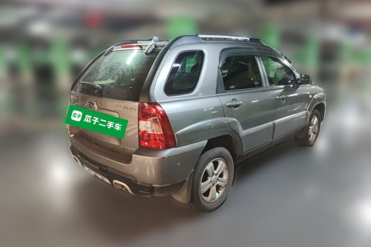 Used Kia Sportage 2009 2.0L Manual Two-Wheel-Drive GL Trim Rear Right 45 Deg