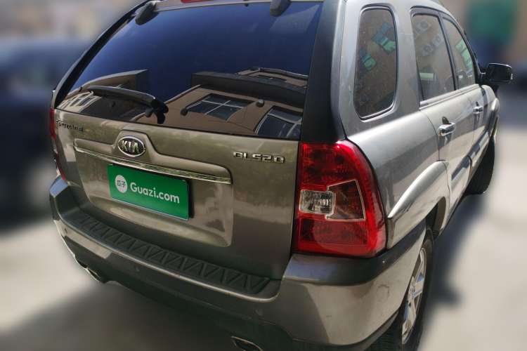 Used Kia Sportage 2009 2.0L Automatic Two-Wheel Drive GLS Rear Right 45 Deg