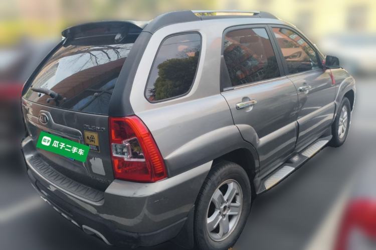 Used Kia Sportage 2009 2.0L Automatic Two-Wheel Drive GLS Rear Right 45 Deg