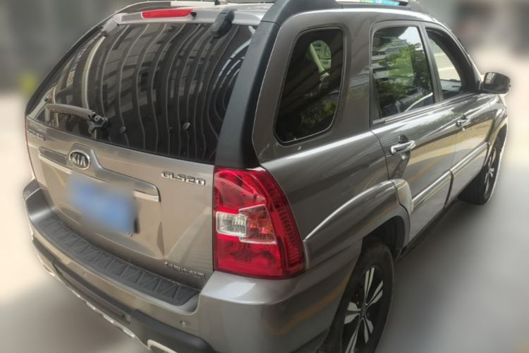 Used Kia Sportage 2009 2.0L Automatic Two-Wheel Drive GLS Rear Right 45 Deg