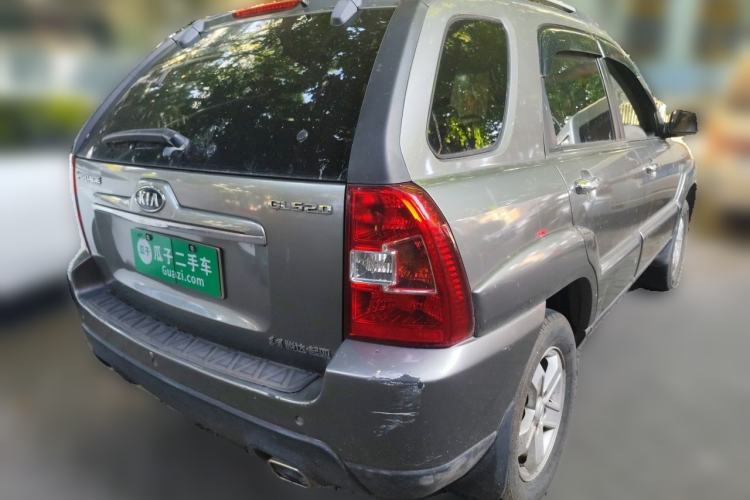 Used Kia Sportage 2009 2.0L Automatic Two-Wheel Drive GLS Rear Right 45 Deg