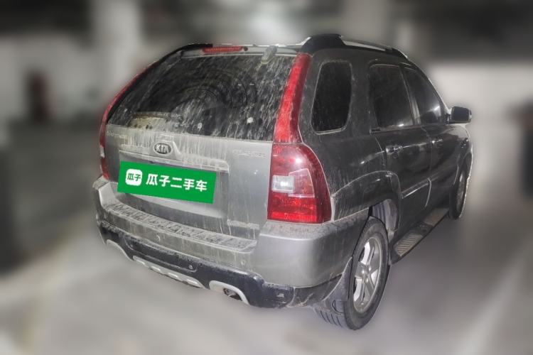 Used Kia Sportage 2009 2.0L Manual Two-Wheel-Drive GL Trim Rear Right 45 Deg