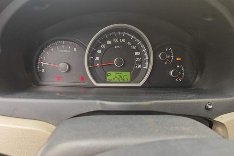 Used Kia Sportage 2009 2.0L Automatic 2WD GL Trim Odometer Close Up
