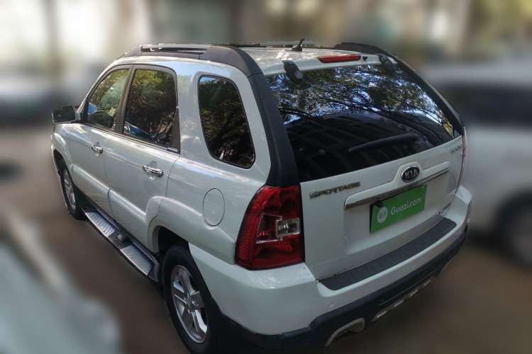 Used Kia Sportage 2009 2.0L Automatic Two-Wheel Drive GLS Rear Left 45 Deg