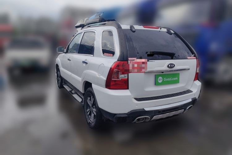Used Kia Sportage 2009 2.0L Automatic Two-Wheel Drive GLS Rear Left 45 Deg