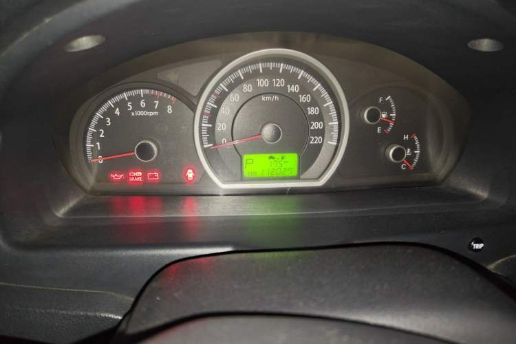 Used Kia Sportage 2011 2.0L Automatic Two-Wheel Drive GLS Odometer Close Up