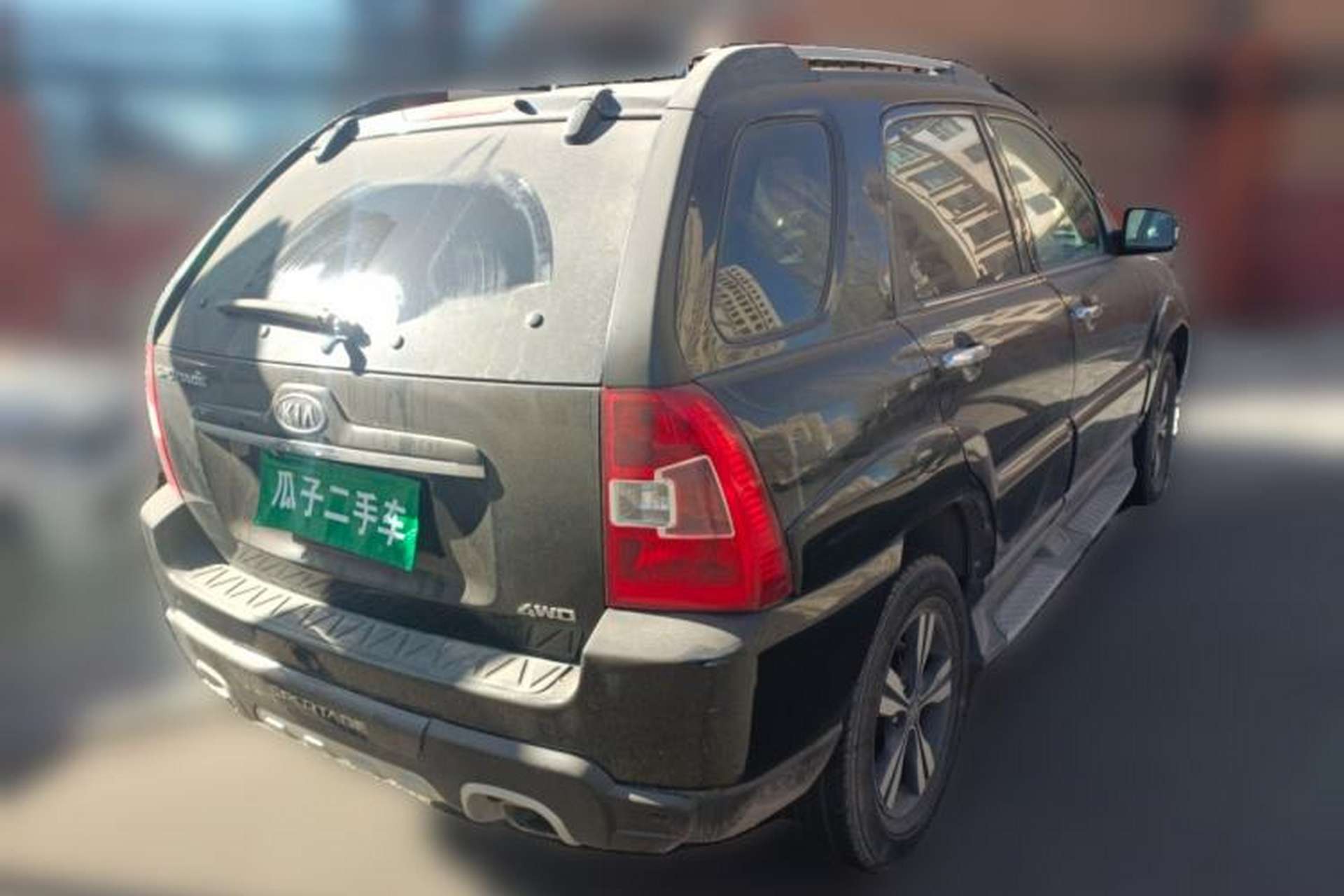 Used Kia Sportage 2011 2.0L Manual 4x4 GLS Trim Rear Right 45 Deg