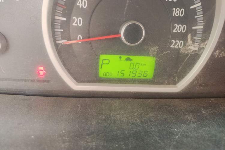 Used Kia Sportage 2011 2.0L Automatic Two-Wheel Drive GLS Odometer Close Up