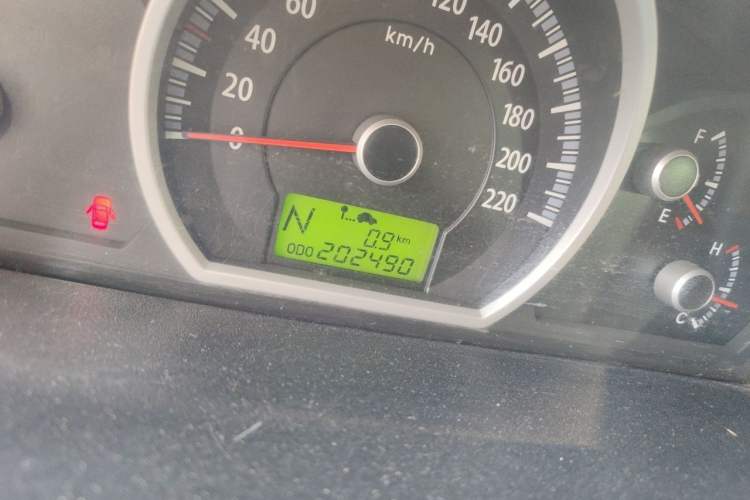 Used Kia Sportage 2011 2.0L Automatic Two-Wheel Drive GLS Odometer Close Up