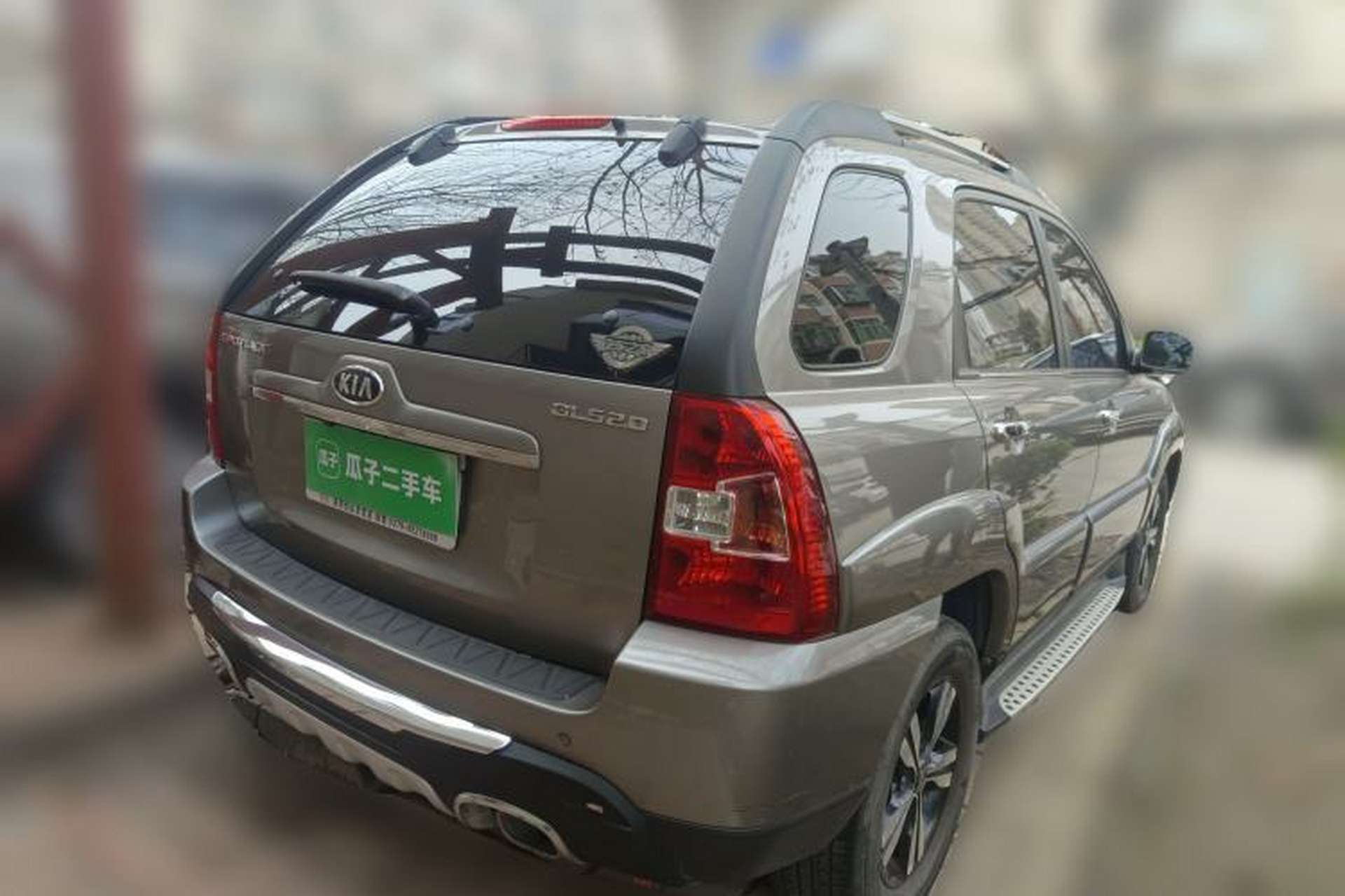 Used Kia Sportage 2011 2.0L Manual Two-Wheel Drive GL Trim Rear Right 45 Deg