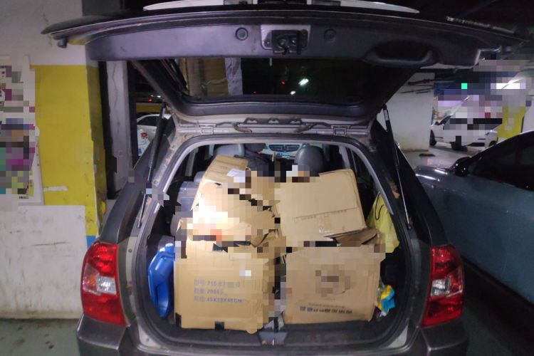 Used Kia Sportage 2011 2.0L Automatic Two-Wheel Drive GLS Trunk