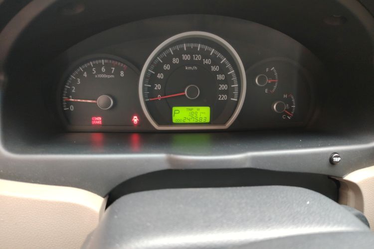 Used Kia Sportage 2011 2.0L Automatic Two-Wheel Drive GL Odometer Close Up