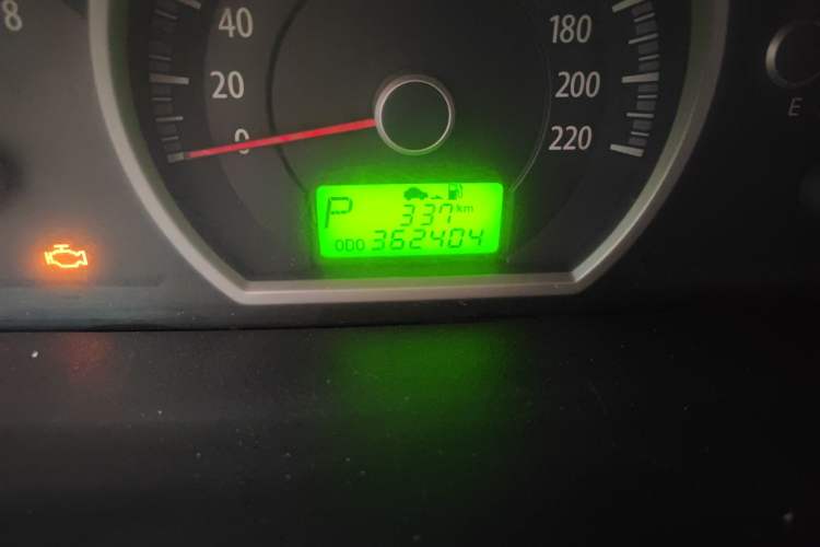Used Kia Sportage 2011 2.0L Automatic Two-Wheel Drive GLS Odometer Close Up