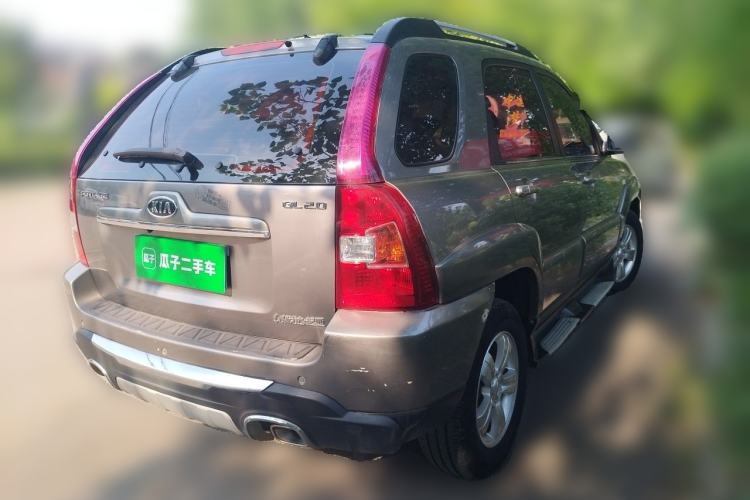 Used Kia Sportage 2011 2.0L Manual Two-Wheel Drive GL Trim Rear Right 45 Deg