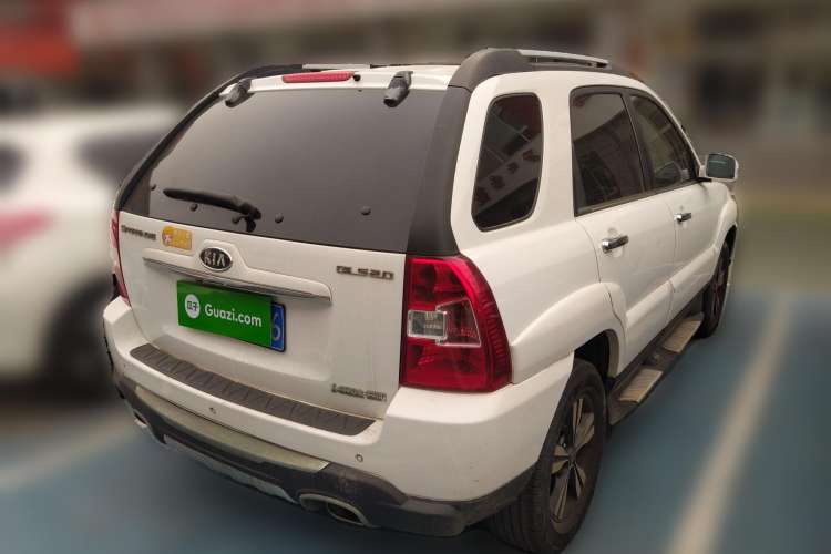 Used Kia Sportage 2011 2.0L Automatic Two-Wheel Drive GLS Rear Right 45 Deg