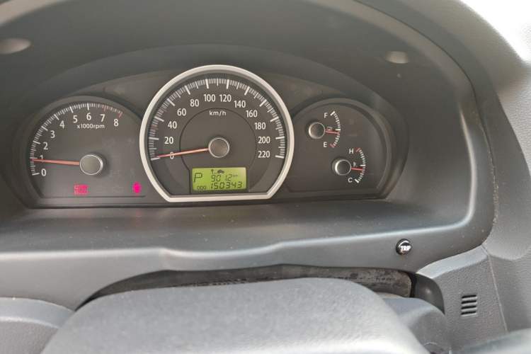 Used Kia Sportage 2012 2.0L Automatic Two-Wheel Drive GLS Odometer Close Up