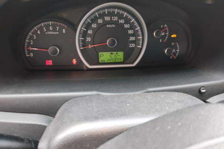Used Kia Sportage 2012 2.0L Automatic Two-Wheel Drive GLS Odometer Close Up