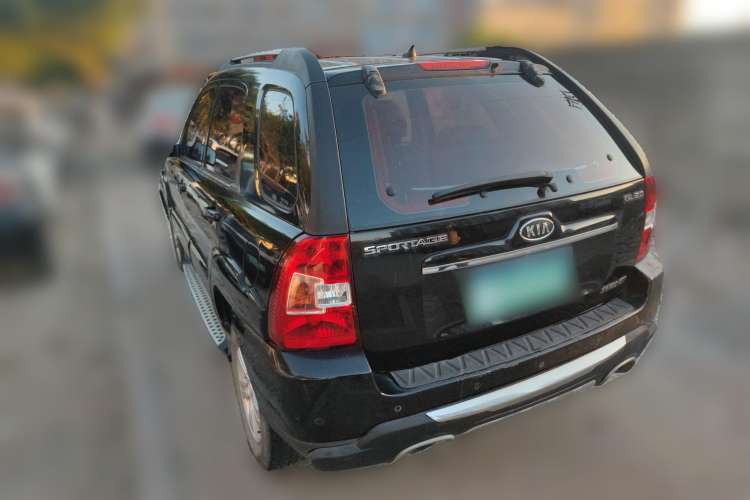 Used Kia Sportage 2012 2.0L Automatic Two-Wheel Drive GL Trim Rear Left 45 Deg