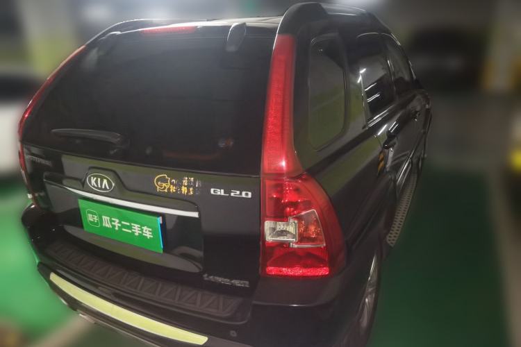 Used Kia Sportage 2012 2.0L Automatic Two-Wheel Drive GL Trim Rear Right 45 Deg