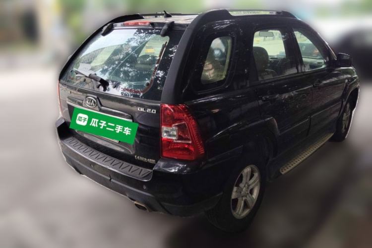 Used Kia Sportage 2012 2.0L Automatic Two-Wheel Drive GL Trim Rear Right 45 Deg