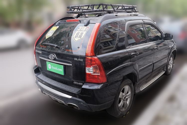 Used Kia Sportage 2012 2.0L Manual Two-Wheel Drive GL Trim Rear Right 45 Deg