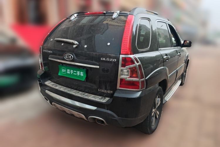 Used Kia Sportage 2012 2.0L Manual 4x4 GLS Trim Rear Right 45 Deg